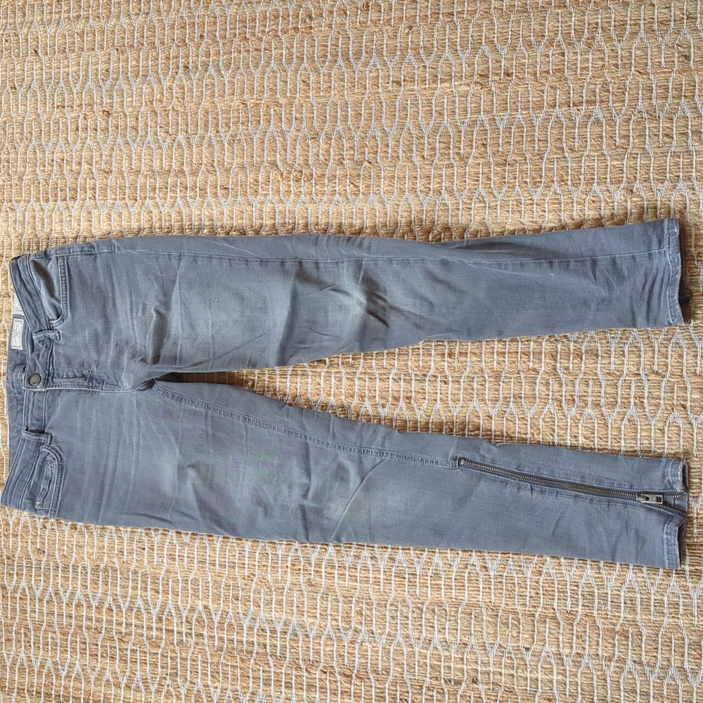 All Saints Rail Moto Jean